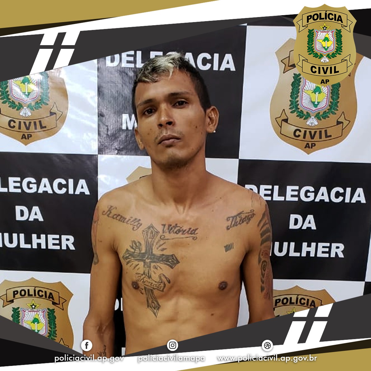 POLÍCIA CIVIL PRENDE ACUSADO DE MATAR UMA MULHER EM RAMAL NO KM 9